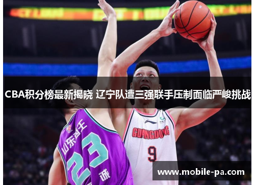 CBA积分榜最新揭晓 辽宁队遭三强联手压制面临严峻挑战