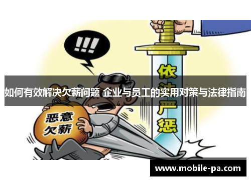 如何有效解决欠薪问题 企业与员工的实用对策与法律指南