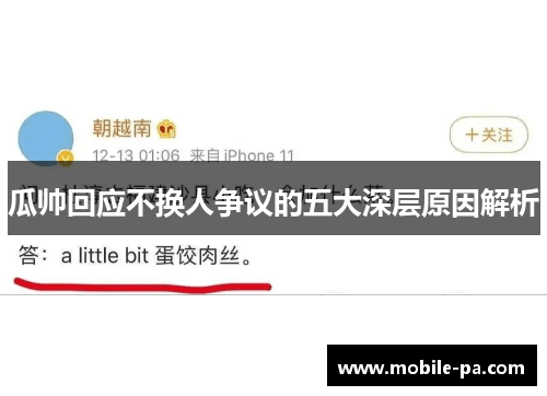 瓜帅回应不换人争议的五大深层原因解析