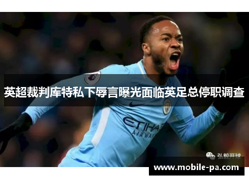 英超裁判库特私下辱言曝光面临英足总停职调查