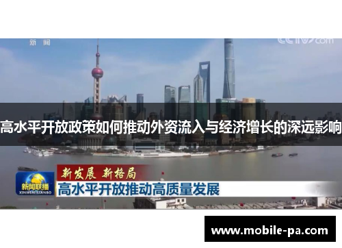 高水平开放政策如何推动外资流入与经济增长的深远影响 高水平开放政策如何推动外资流入与经济增长的深远影响
